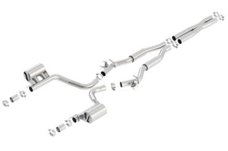 Borla S-Type Cat-Back Exhaust 15-up Dodge Charger 6.2L Hellcat